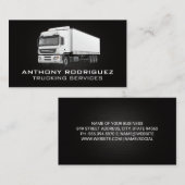 Witte Trekker | Transportdiensten Visitekaartje (Voorkant / Achterkant)