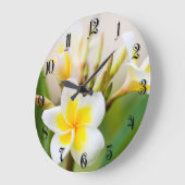 Witte tropische bloem grote klok (Hoek)