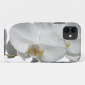 Witte tropische orchideeën Case-Mate iPhone case (Achterkant (horizontaal))