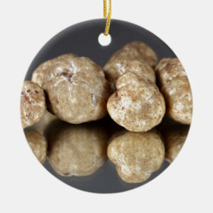 Witte truffels Tuber oligospermum Keramisch Ornament