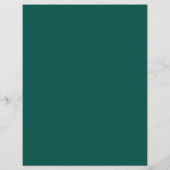 Witte trui, herenmode winkelreclame flyer (Achterkant)