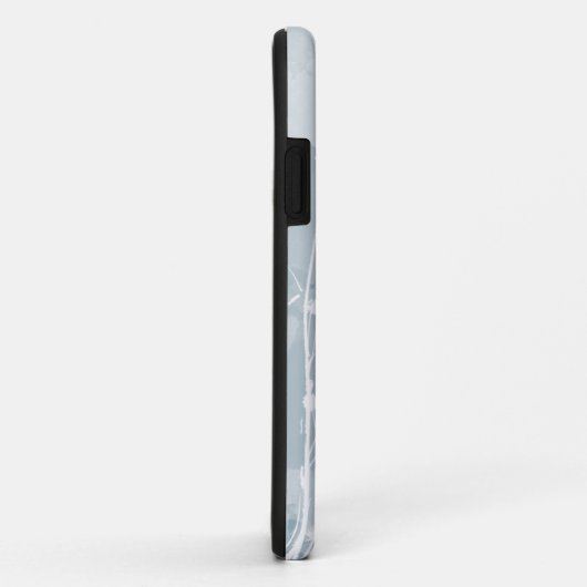 Witte Tuin Bloem Dragonfly Custom Naam Case-Mate iPhone Case (Achterkant/rechts)