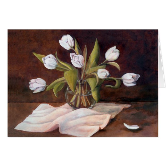 Witte tulpen (Voorkant Horizontaal)