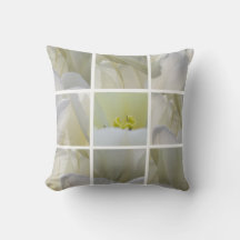 Witte tulpen in het kwadraat - Kunstfotografie