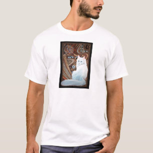 Witte Turkse angora T-shirt