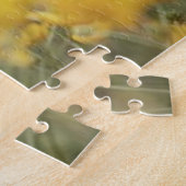 Witte uil in het wild legpuzzel (Zijkant)