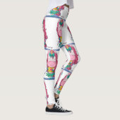 Witte Unicorn Sparkles Leggings (Rechts)