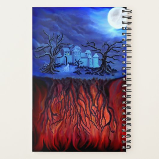 Witte uren tussen de hemel en de hel planner (Achterkant)