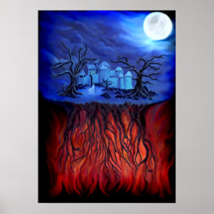 Witte uren tussen de hemel en de hel poster