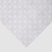 Witte  Vakantie Kerst Sneeuwvlok Tissuepapier (Detail)