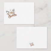 WITTE VISITEKAARTJE (Voorkant / Achterkant)