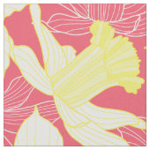 Witte vlekjes op roze achtergrond stof (Close Up)