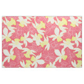 Witte vlekjes op roze achtergrond stof (Fat Quarter)
