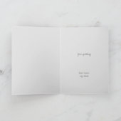 Witte vlinders denken aan je Kaart (Binnen)