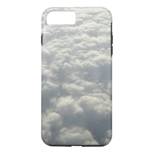 WITTE VLOEISTOFFEN Case-Mate iPhone CASE (Achterkant)