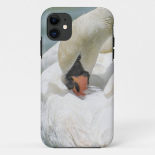 Witte vogelpest iPhone 11 hoesje