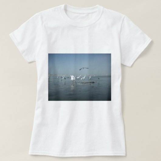 Witte vogels met hakuna matata.JPG T-shirt (Design voorkant)