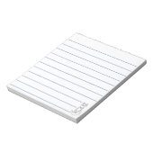 Witte vos notitieblok (Gedraaid)