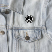 Witte Vredessymbool Button (In situ)