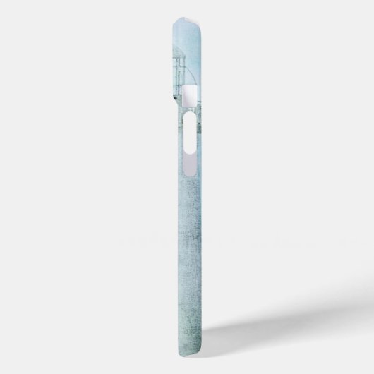 witte vuurtoren met zeilboot Case-Mate iPhone case (Achterkant / Links)