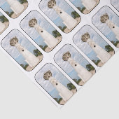 Witte vuurtoren tissuepapier (Detail)