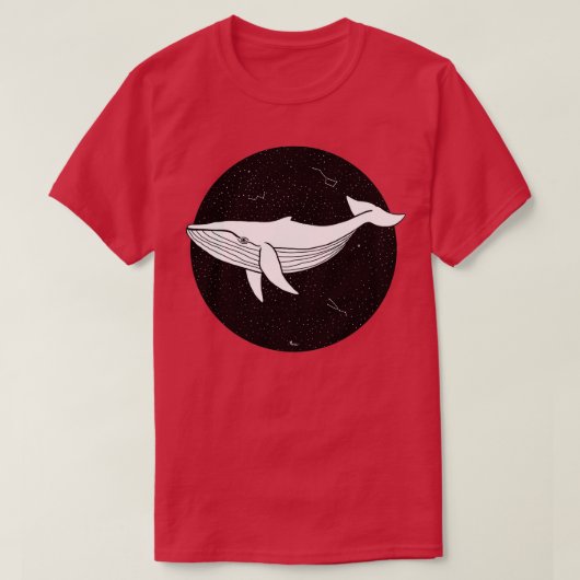 Witte walvis 1 t-shirt (Design voorkant)