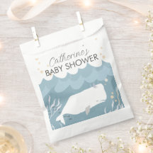 witte walvis Baby shower