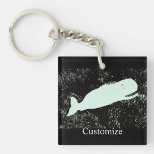 witte walvis Thunder_Cove Sleutelhanger