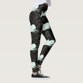 witte walvis zwart leggings (Rechts)