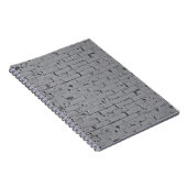 Witte wand van de Brick Notitieboek (Rechterzijde)