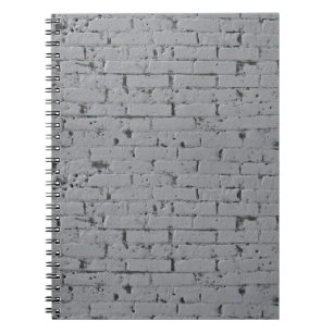 Witte wand van de Brick Notitieboek