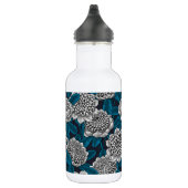 Witte waratabloemen waterfles  (Rechts)