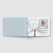 Witte Waterlelie Flevieringen van het Leven Funera Gastenboek (Volledig)