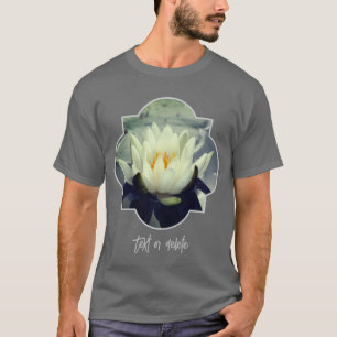 Witte Waterlelie Lotusbloem Bloem T-shirt