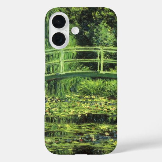 Witte waterlionen van Claude Monet, kunst Case-Mate iPhone Case (Achterkant)
