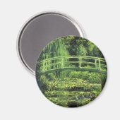 Witte waterlionen van Claude Monet,  kunst Magneet (Voorkant / Achterkant)