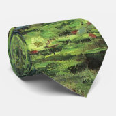 Witte waterlionen van Claude Monet,  kunst Stropdas (Opgerold)