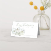 Witte Waterverf pompoenen Thanksgiving (Voorkant)