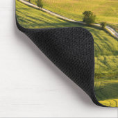 Witte weg in Toscane, landschapsmousepad Muismat (Hoek)