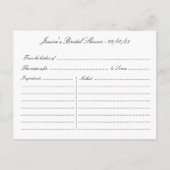 Witte wervelingen op krijtbord Vrijgezellenfeest r Uitnodiging Briefkaart (Achterkant)