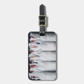 Witte wijn 2012 bagagelabel (Voorkant verticaal)