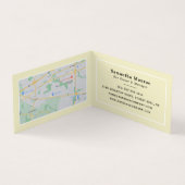 Witte wijn en druiven, wijnstang/wijnmoer, gedetai visitekaartjes (Binnen)