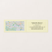 Witte wijn en druiven, wijnstang/wijnmoer, gedetai visitekaartjes (Binnenkant ongevouwen)