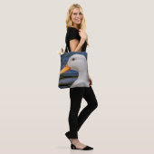 Witte Wilde Eend Tote Bag (Op model)