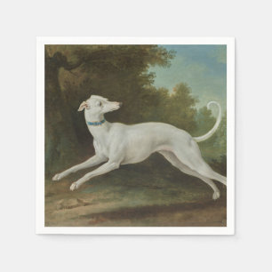Witte windhond (door Jean-Baptiste Oudry) Servet
