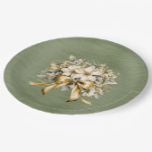 Witte Winterberry uitnodigingsset papier Bord (Gekanteld)