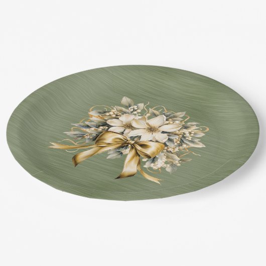 Witte Winterberry uitnodigingsset papier Bord (Gekanteld)