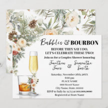 Witte Winterbloemen Bubbles & Bourbon Bruiloft