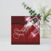 witte witte witte witte Hollywood bruiloft Kaart (Staand voorkant)