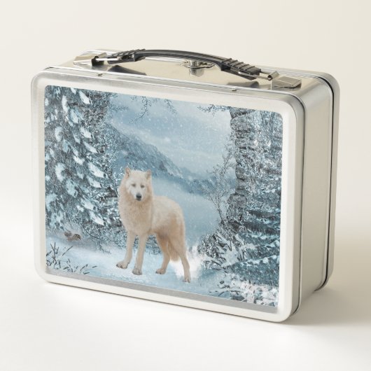 Witte wolf (Achterkant)